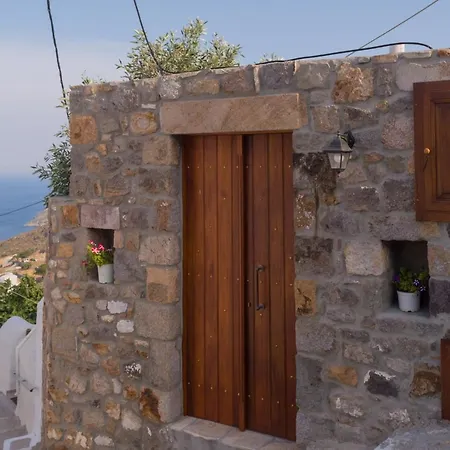 Manos House In Chora Patmos Town