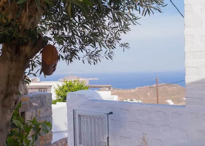 Manos House In Chora Сasa de vacaciones *